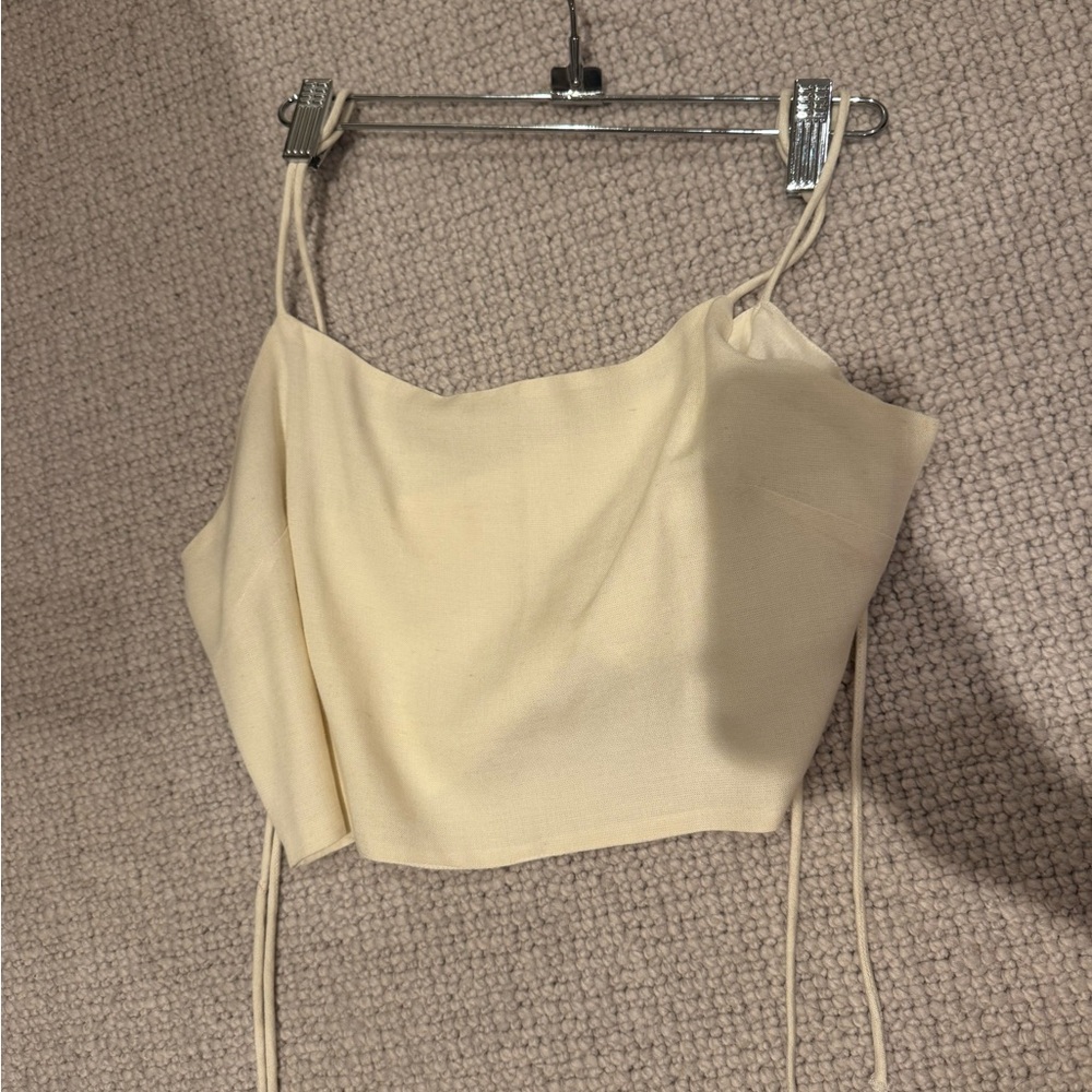 Daily Drills Cream Women's Tank Top